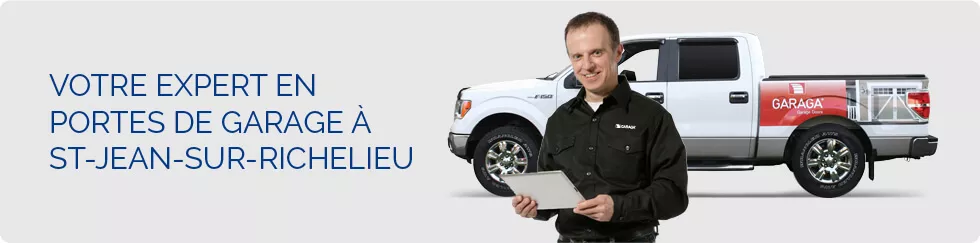 Bannière: Votre expert en porte de garage à St-Jean-sur-Richelieu